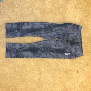 Reebok leggings 3/4 length